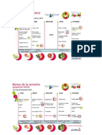 Menus Du 4 Nov Au 3 Janvier 2014