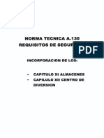 NORMA NTP_130 Requisitos de Seguridad Almacenes