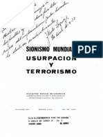 Sionismo Mundial: Usurpacion y Terrorismo // Jaques Zoilo Scyzoryk