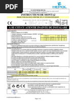 Instructiuni de Montaj Proiector Cu Senzor 150w120w 1013543 I