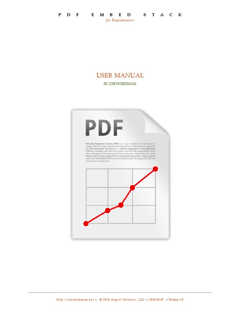 PDF Embed User Manual PDF | PDF | Portable Document Format | Web Server