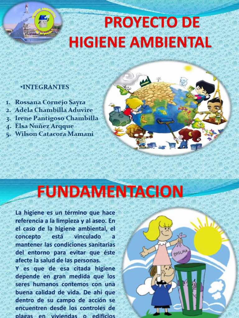 Higiene ambiental Higiene Residuos