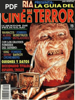 Fangoria La Guia Del Cine Del Terror Pdf Peliculas De Terror Suspense Genero