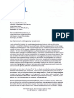 LinkedIn letter on USA Freedom Act