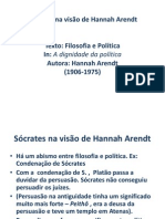 696993_Filosofia I  Sócrates na visão de Hannah Arendt