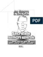Joe Navarro - Secretele Comunicarii Nonverbale PDF