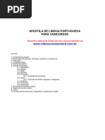 Apostila Portugues IBGE
