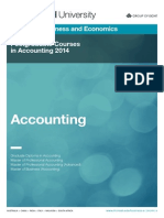 Postgraduate Courses in Accounting 2014 PDF