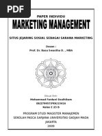 Download Marketing Word of Mouth by fardani dzulhikam SN18156871 doc pdf
