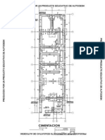 Plano Cimentacion