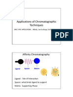 Applications of Chromatographic Techniques