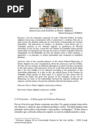 TORRES, Moises Romanazzi. Aristocracia e Nobreza Em Dante Alighieri