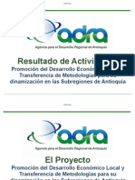 ADRA-Informe de Result a Dos Proyecto PACA-DRA. DIANA