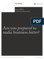 Monash Executive MBA 2014 PDF