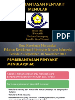 Pemberantasan Penyakit Menular (P2M)