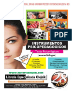 10 - Catalogo Instrumentos Psicopedagogicos 2010-1