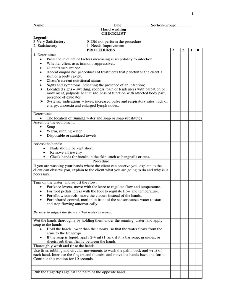 checklist-nursing-procedures-pdf-toothbrush-bed