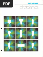 GE Photographic Lamp Guide 1990 | PDF | Incandescent Light