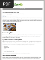 Download 5 Kriteria Menu Makan Siang Sehat  TeknikDietpdf by Solusi Diet SN181621148 doc pdf