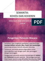 Semantik Kohesi Dan Koheren