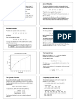 Lectures On Quantiles