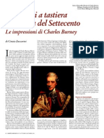 Strumenti a tastiera
nell’Italia del Settecento Le impressioni di Charles Burney