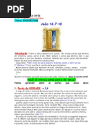 Jesus é a porta certa.