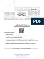 Mathematics T P1P2 Answer Schema - Pahang