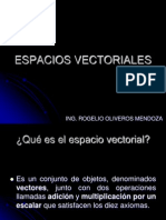 Espacios Vectoriales