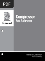 Fast Reference of Tecumseh Wholesale Compressors PDF