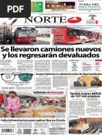 Periodico Norte de Ciudad Juarez 5 de Noviembre de 2013