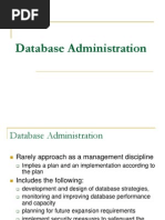 DB Administration