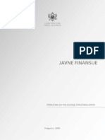 Knjiga Javne Finansije PDF