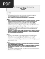 Download 56231 Computer Integrated Manufacturing What is CIM by uzakkhan SN18166164 doc pdf