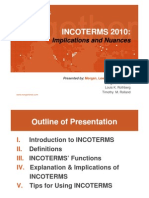 INCOTERMS2010 Implications-Nuances 27sept12