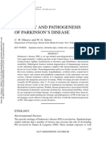 Etiology and Pathogenesis of Parkinson'S Disease: C. W. Olanow and W. G. Tatton