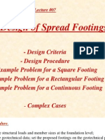 Design of Footing