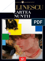 George Calinescu, Cartea Nuntii PDF