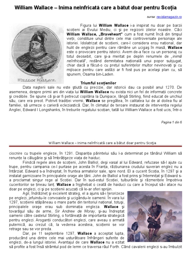 William Wallace | PDF