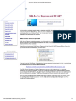 101.SQL Server Express and C# PDF