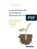 Economic Value of Groundwater FINAL