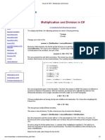 23.Multiplication and Division in C#.pdf