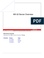 m5-32 - Server - Overview - WBT 03-14-13 PDF