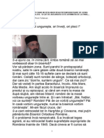 Aici, Dacă Nu Ştii Ungureşte, Ori Înveţi, Ori Pleci