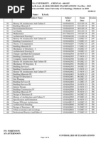 Anna University Time Table PDF