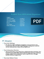 Praktek Teori EPM dalam Organisasi-presentasi.ppt