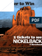 Nickelback Flyer