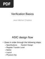 Verification Basics: Jean-Michel Chabloz