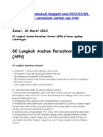 60 Langkah Apn 2012