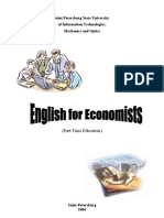 English For Economists